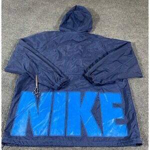 Nike Baggy Windbreaker with Blue Logo NIKE Back
